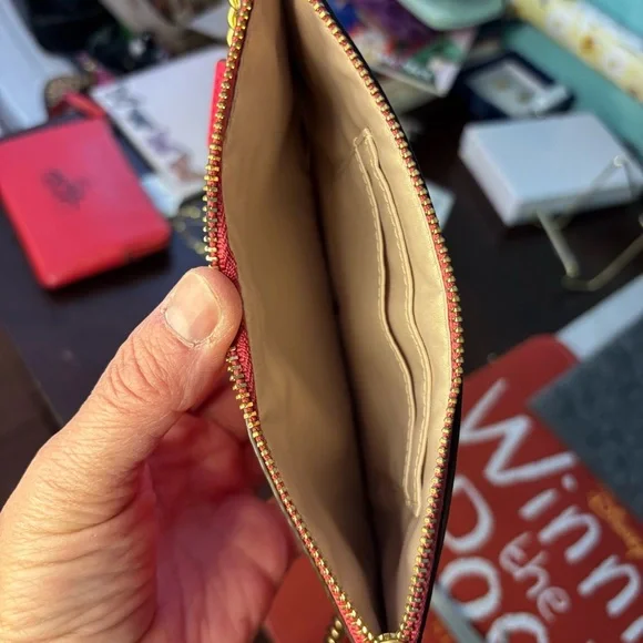 Coach Madison Slim Leather Wristlet - Picture 6 of 8